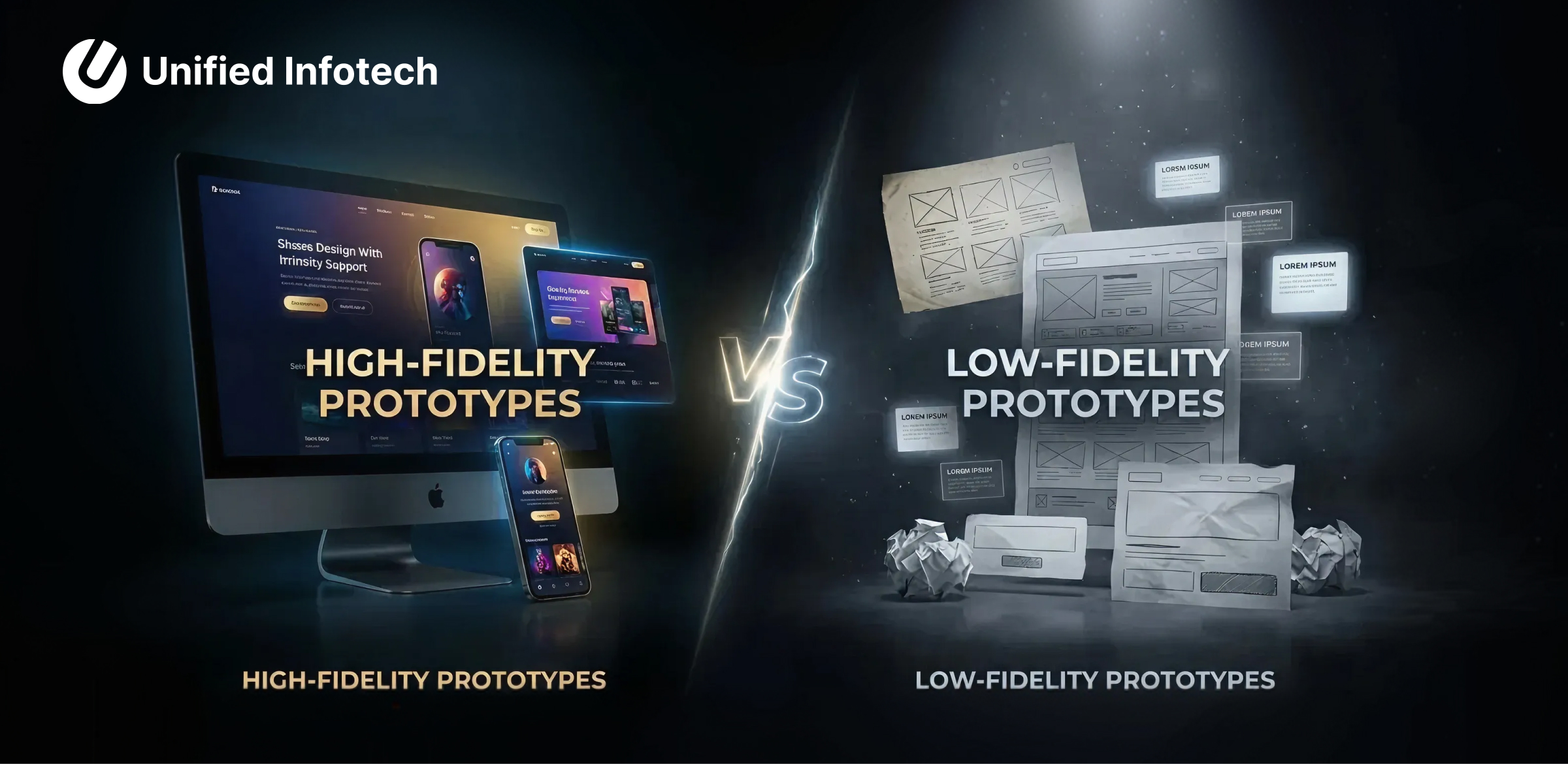 High-Fidelity vs. Low-Fidelity Prototypes: What’s the Real Difference?